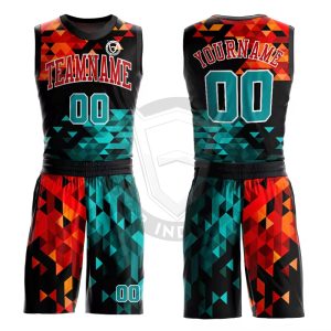 Durable Sports Uniform Stylish Basketball Uniform Set